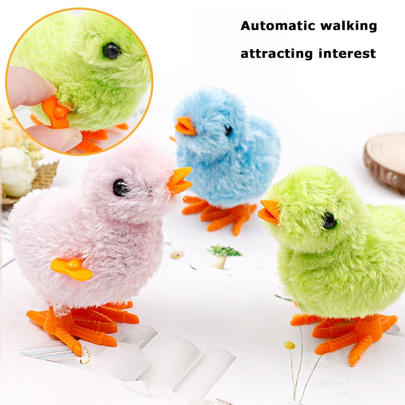 Thumbnail: Creative Cat Toy Clockwork Spring Power Plush Mouse Toy Motion Rat Cat Dog Play