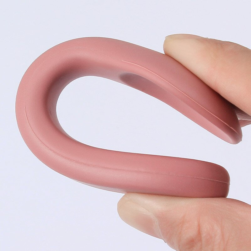 Thumbnail: 2PCS BPA Free Baby Silicone Spoon Fork Set Wooden Handle Baby Feeding Spoon For