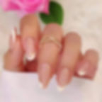 الصورة المصغرة: 24pcs French White Spot Seamless Removable Fake Nails Capsule Full Cover Waterp