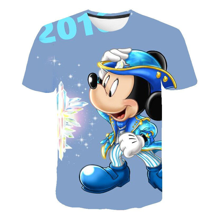 الصورة المصغرة: Children's Mickey Mouse T-Shirts Costumes Girls Cartoon T Shirts Kids Disney Se