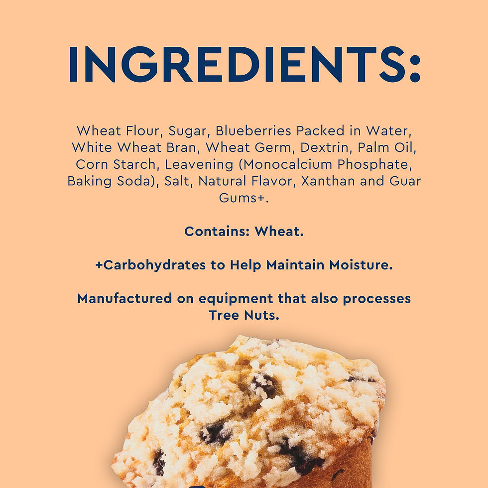 Thumbnail: Duncan Hines Simple Mornings Blueberry Streusel Muffin Mix, 20.5 oz Box
