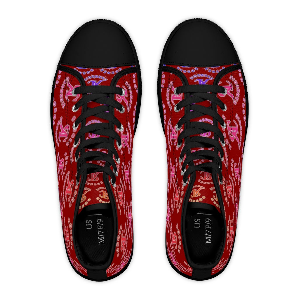 ROSNER CARNEGIE ATL® WOMENS HIGHTOPS 22-CSP-W-B1-HTS-M20X2X10 - MAROON