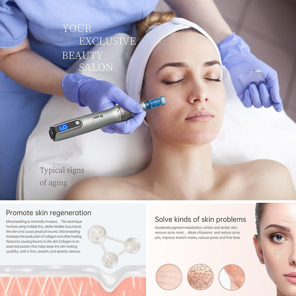 Thumbnail: Dr. pen Ultima M8S Wireless Professional Derma Pen with 12  Needle for Hair Gro