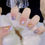 Thumbnail: 24pcs Detachable Finished Fingernails Almond Artificial Fake Nails With Glue Fu