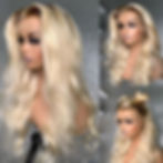 Thumbnail: Preplucked Soft 180%Density 26Inch Ombre Blonde 613 Body Wave Long Natural Hair