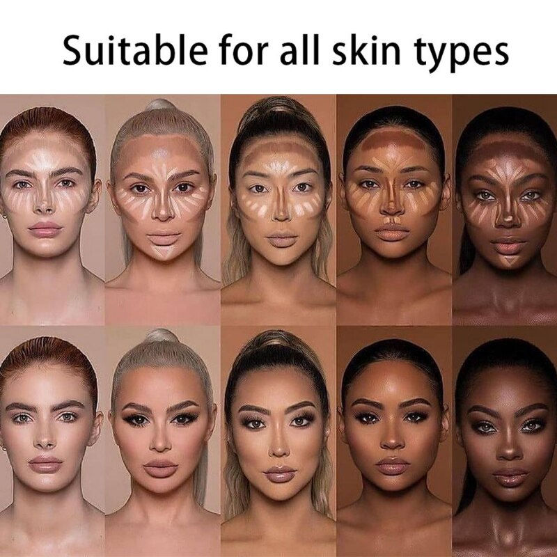 Thumbnail: Cosmetics Concealer Foundation Cream Full Skin Professional Face Blemish Cover 
