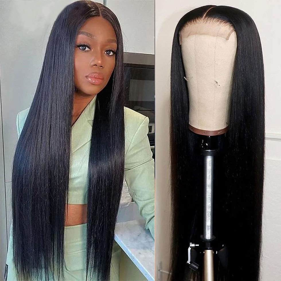 Thumbnail: Burgundy Straight Wig Red 99J Wine Red Wigs For Women Synthetic Glueless Wig Pr