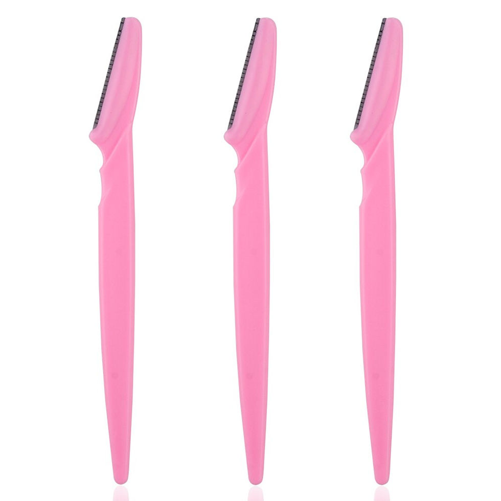 Thumbnail: Eyebrow Trimmer Scissor Beauty Products for Women Eyebrow Scissors  with Comb S