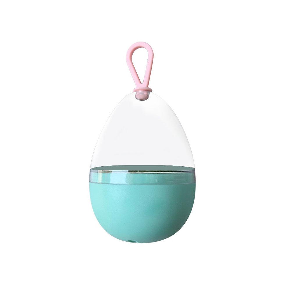 Thumbnail: Empty Transparent Puffs Drying Box Storage Case Portable Sponge Stand Cosmetic 