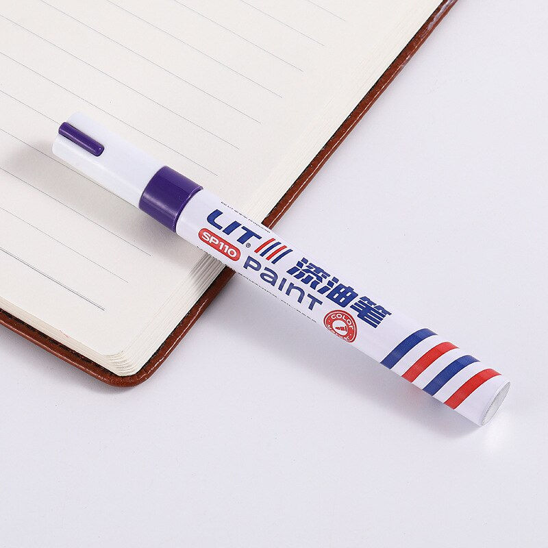 Miniatura: Colorful Paint Marker Pen Waterproof Lasting White Markers Tire Tread Rubber Fa