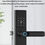 Thumbnail: Diosso Biometric Electronic Door Lock Digital Black Smart Lock Tuya App Remote 