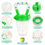 Thumbnail: Newborn Baby Fresh Food Fruit Feeder Silicone Teether Trainning To Eat Fruit Gr