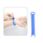 Thumbnail: Watchbands for Xiaomi Mi Band 7 bracelet silicone wrist Miband 5 6 NFC Replacem
