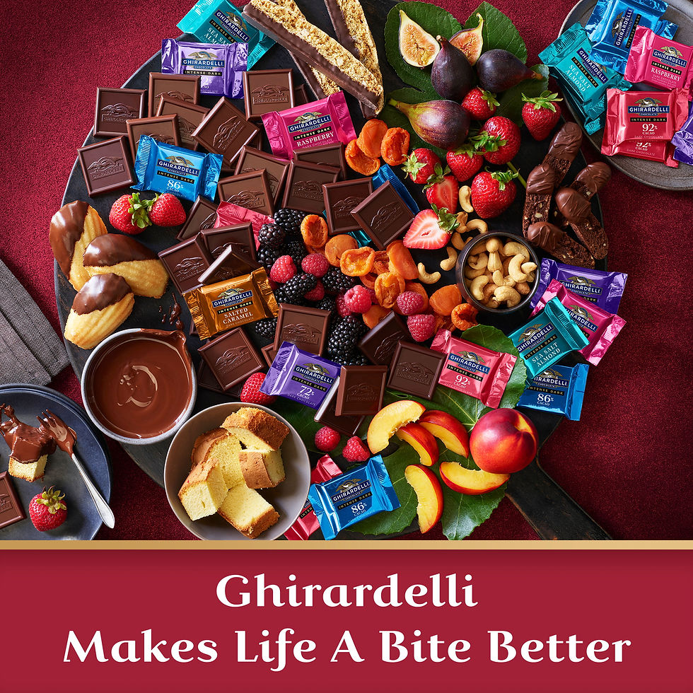 Thumbnail: GHIRARDELLI Dark Chocolate Squares Assortment – 14.86 Oz.