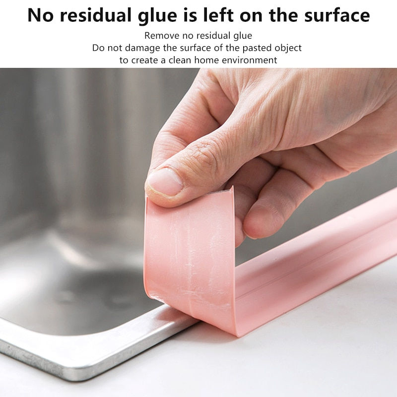 Миниатюра: PVC Sealing Strip Tape Bathroom Bath Toilet Caulk Tape Self Adhesive Waterproof