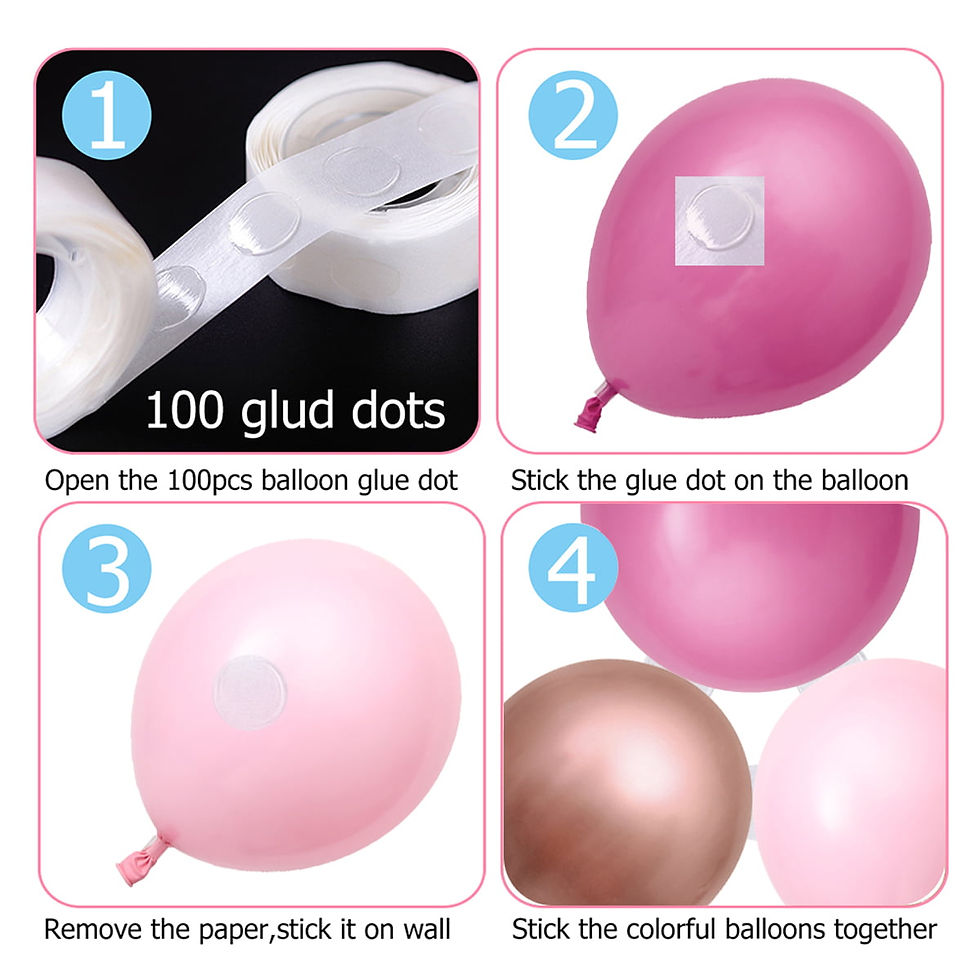 Thumbnail: Beyondtrade 133pcs Wine Red Pink Balloon Garland Arch Kit for Wedding Party Bac