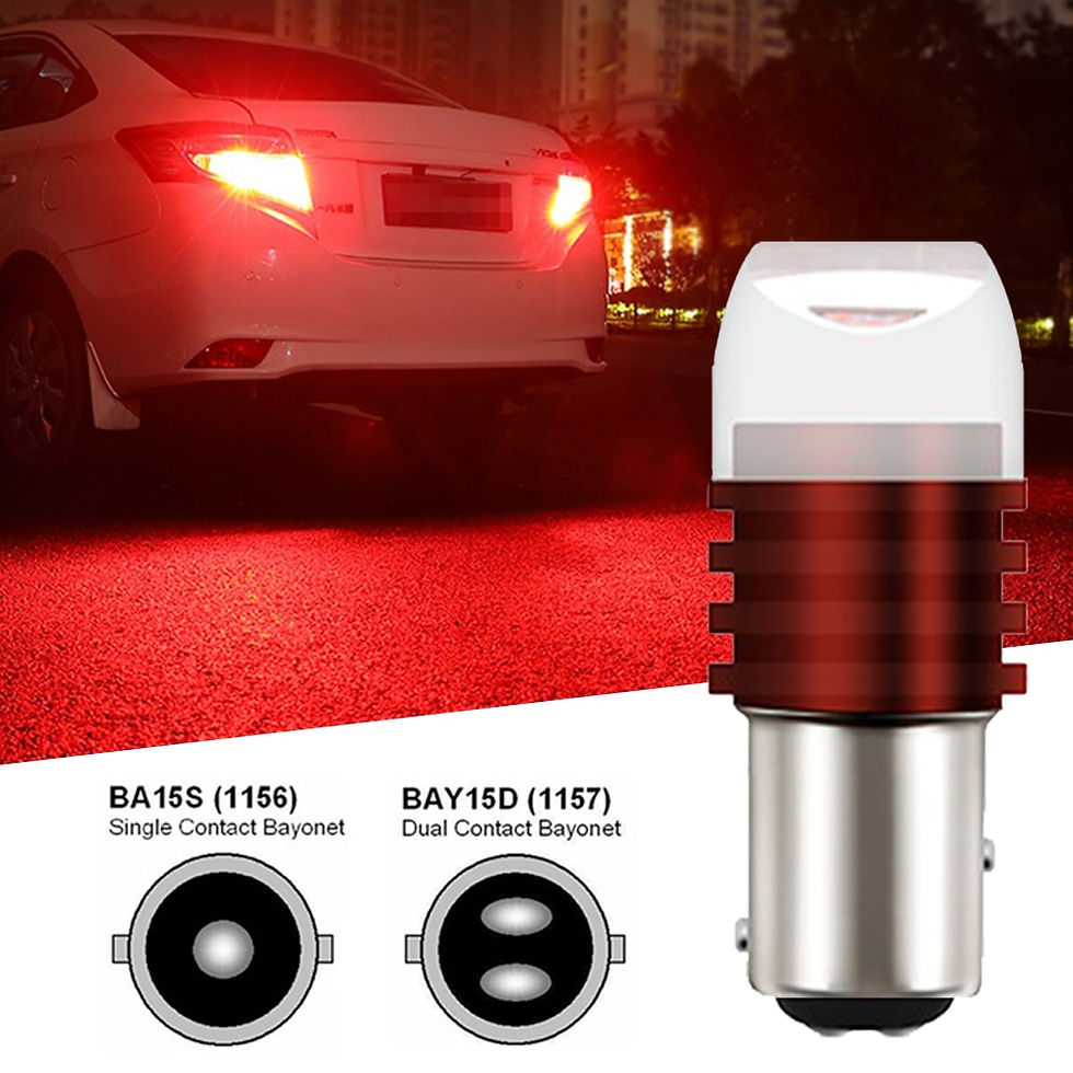 Thumbnail: 1PCS 1156 1157 T20 Car LED Signal Brake Light Backup Lighting Red Flash Strobe 