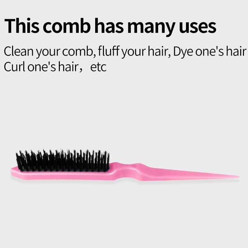 Thumbnail: Comb Set Hair Styling Special Pointy Tail Beating Double Headed Brush Eyebrow L