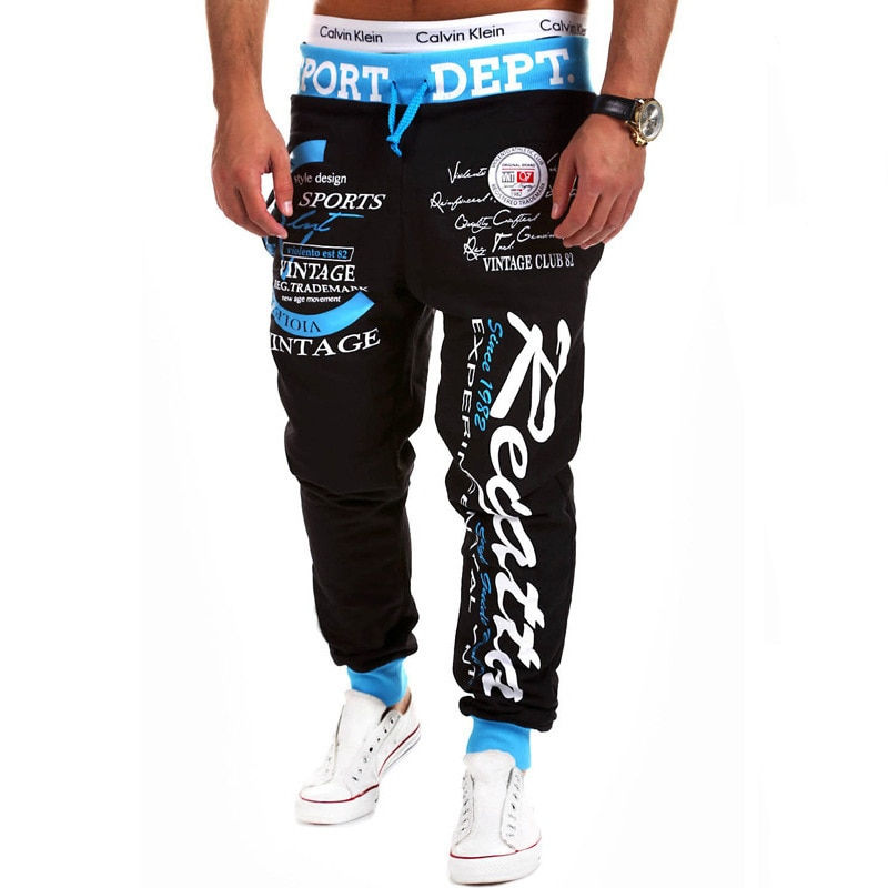 men's pants weatpants Hip Hop joggers cargo pants men casual pants fashion prin