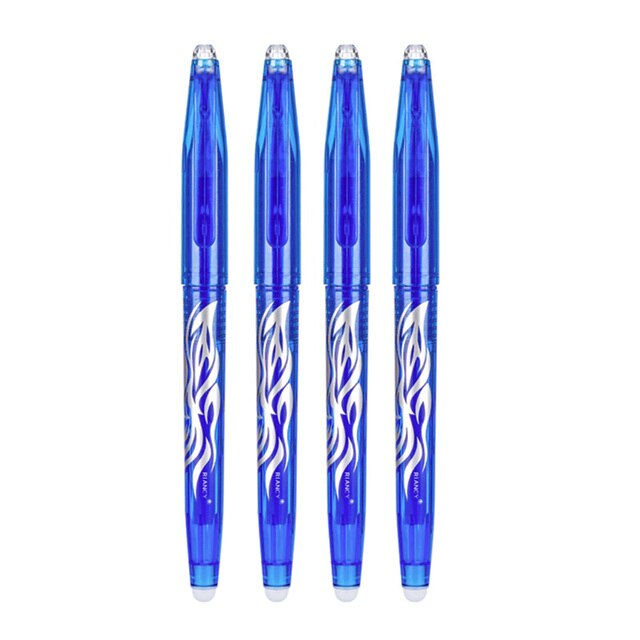 Thumbnail: 4 Pcs/Set Multi-color Erasable Gel Pen 0.5mm Kawaii Pens Student Writing Creati