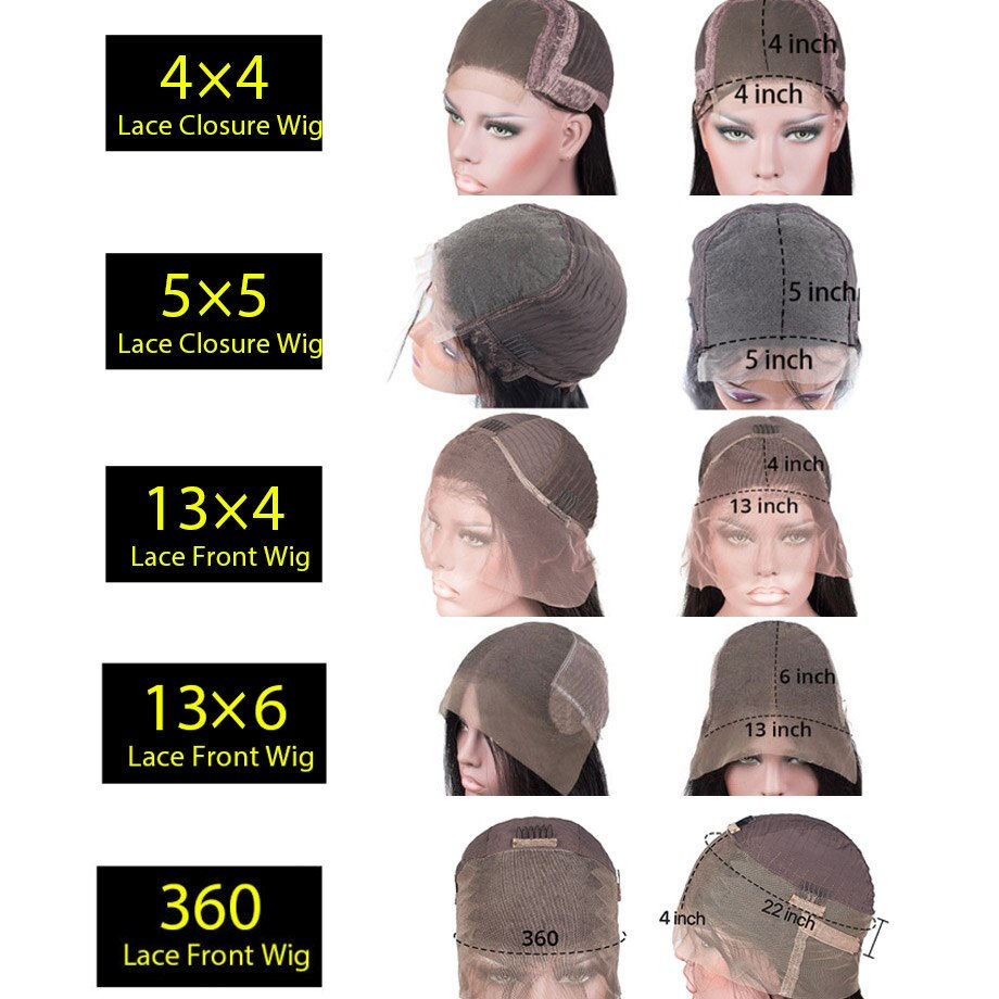 Thumbnail: Water Wave Lace Front Wig Full Lace Front Human Hair Wigs For Black Women 30 34