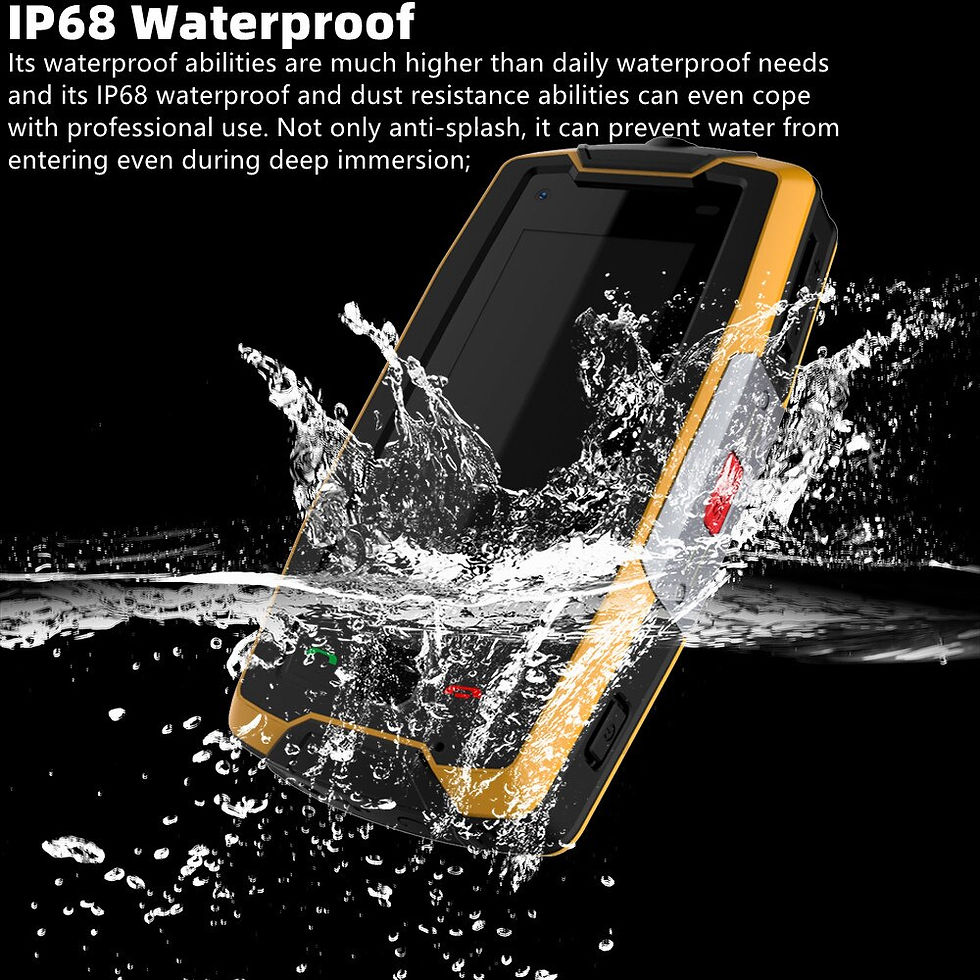Thumbnail: SERVO X7 Plus 2.45" Small Smartphone LTE 4G IP68 Waterproof RAM 2GB ROM 16GB Fi