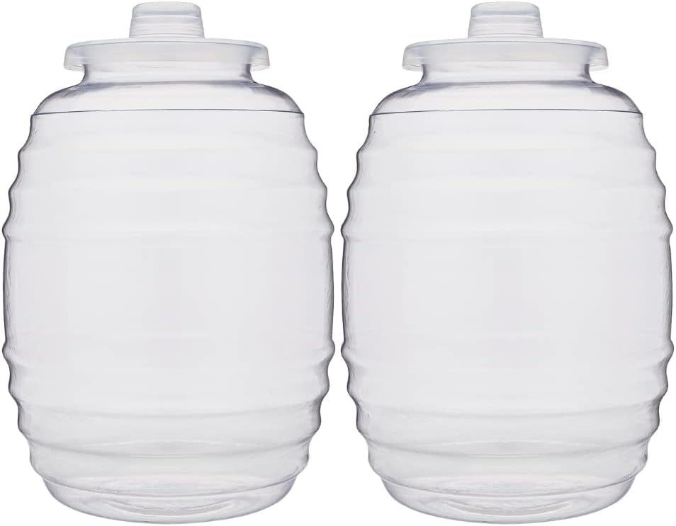 Thumbnail: CHAMPS 3 Gallon Jug with Lid and Spout - Aguas Frescas Vitrolero Plastic Water 