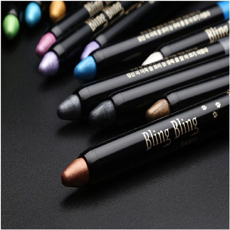 Thumbnail: Waterproof Pearlescent Eyeshadow Pencil Stick 15 Colors Lasting Glitter Shimmer