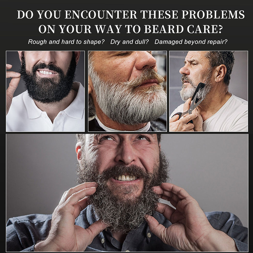 Thumbnail: New Beard Oil for Men Conditioner Provide Nourishment Enhance Natural Shine Sof