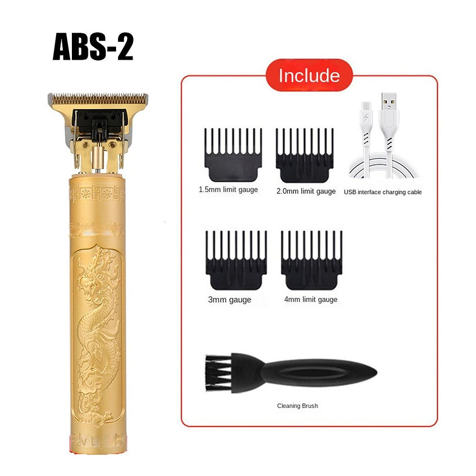Thumbnail: Hair Clipper Three Speed Regulation Smooth Head Electric Push Oil Head Electric