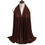 Thumbnail: Fashion Modal Cotton Jersey Hijab Scarf Long Muslim Shawl Plain Soft Turban Tie