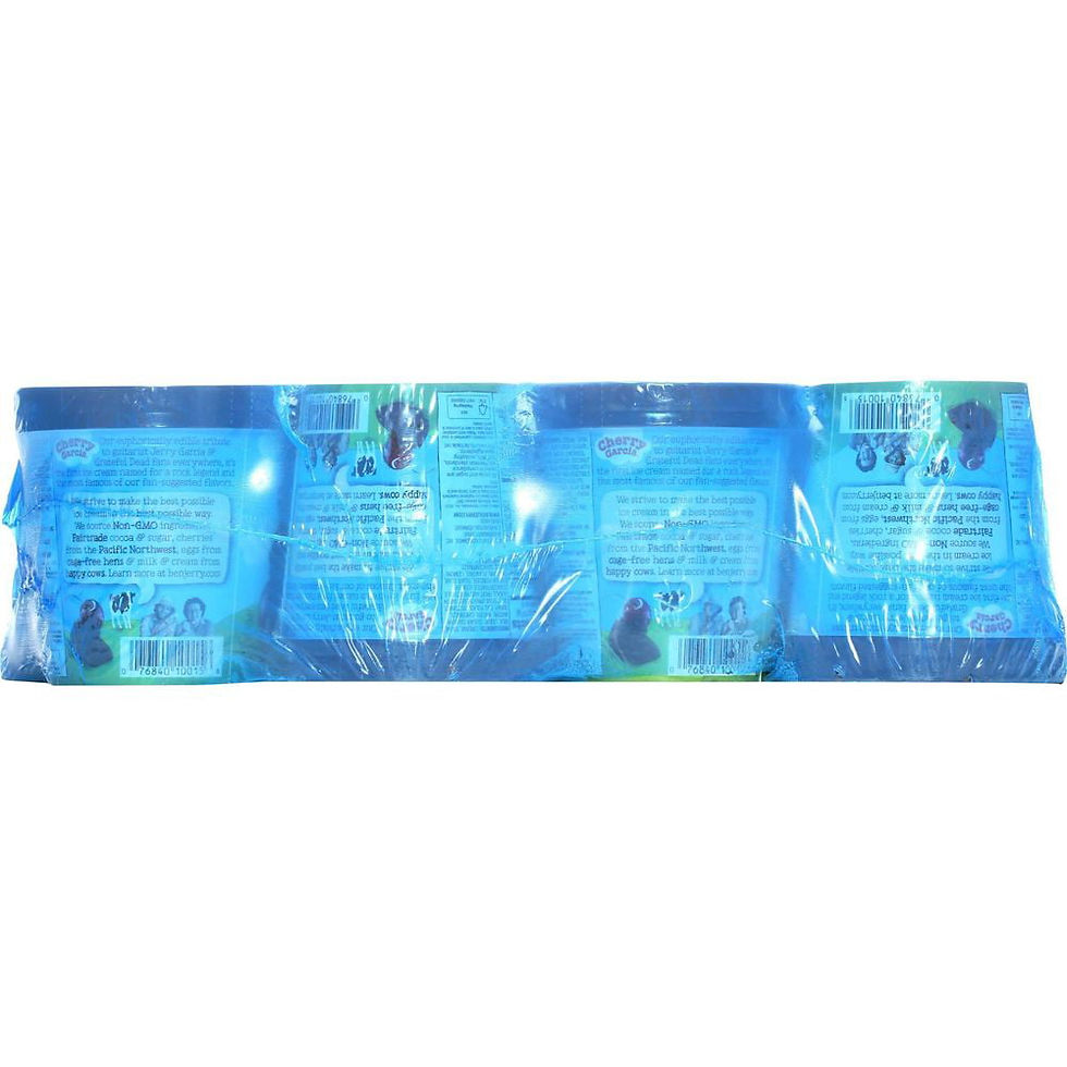 Miniature : Ben and Jerrys Cherry Garcia Ice Cream, 1 Pint -- 8 per Case.