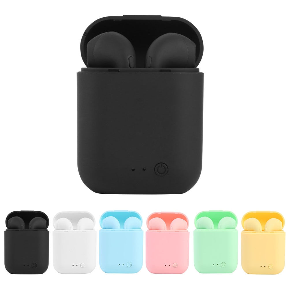 Mini Pods i7 Mini TWS For iPhone Xiaomi Huawei Bluetooth Earphones Music Headph