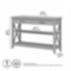 Thumbnail: Console Table with Drawers and Shelves