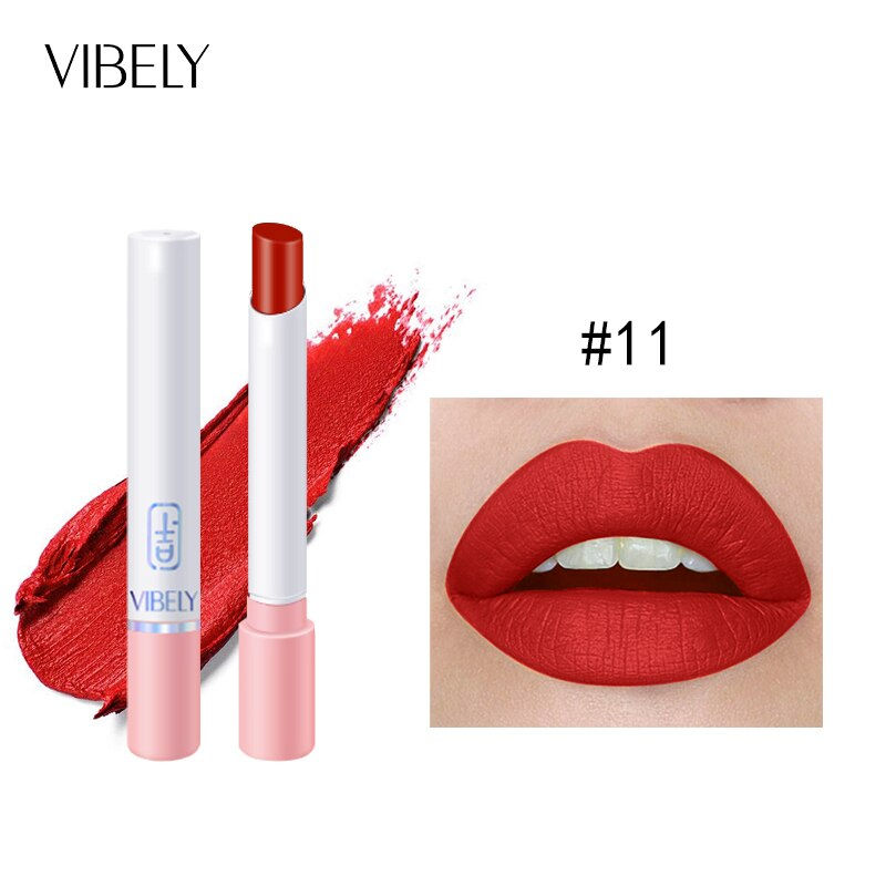 Thumbnail: VIBELY Cigarette Shape Lipstick Matte Waterproof Matt Long-lasting Smoke Tube L
