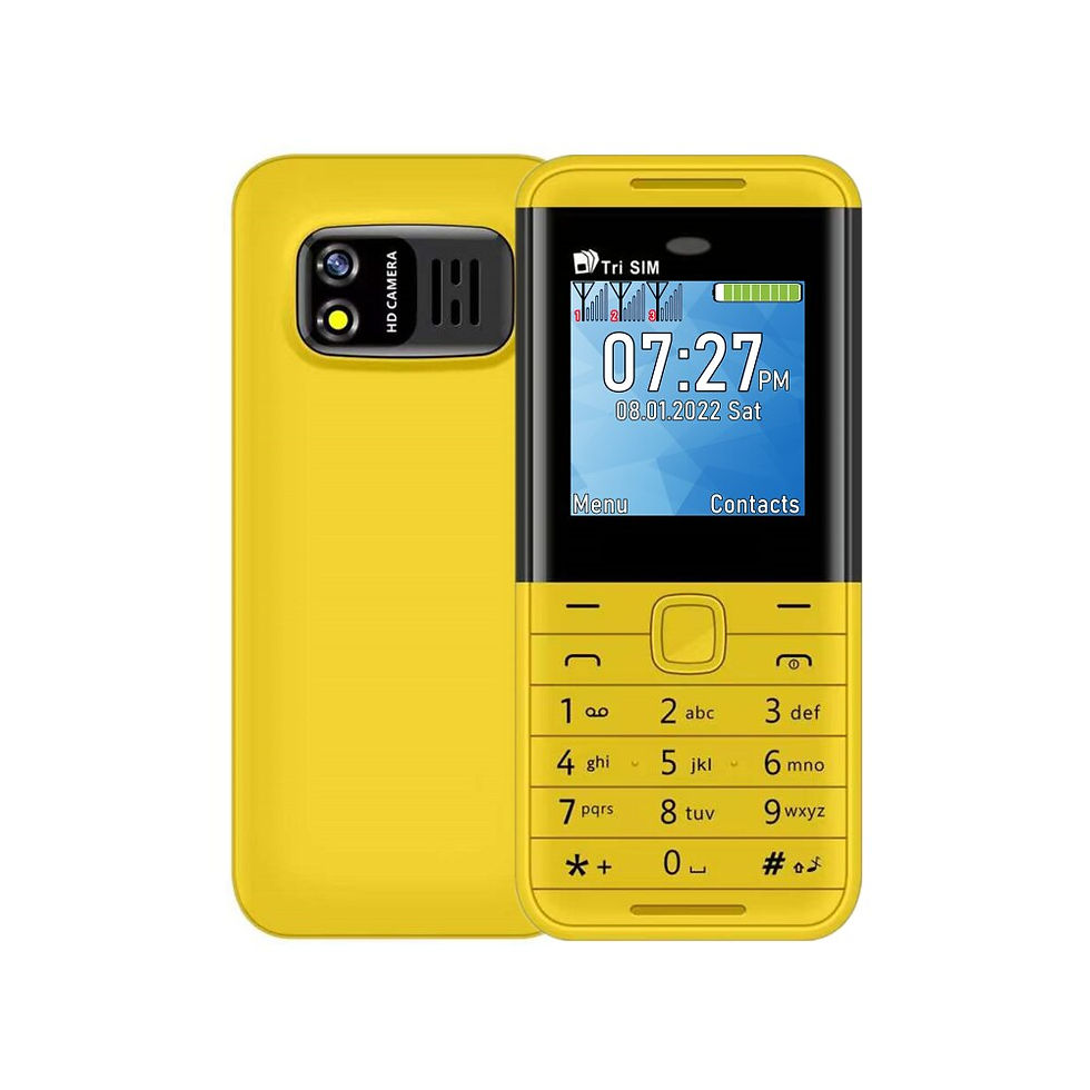 Thumbnail: SERVO 3 SIM Card 3 Standby 1.3" Tiny Screen mini Mobile Phone Auto call recorde