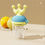 Miniatura: Cartoon Crown Baby Food Supplement Pacifier Silicone Teether Baby Fruit Feeder 