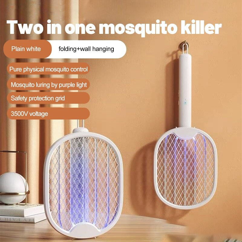 Thumbnail: New Mosquito Killer Lamp USB Rechargeable Electric Foldable Mosquito Killer Rac
