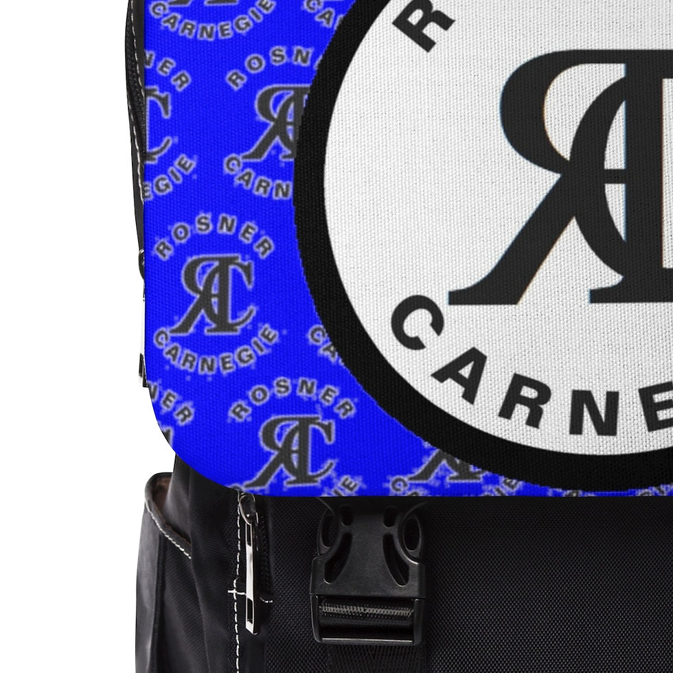 Thumbnail: ROSNER CARNEGIE NYC® RCPYUSBBP202210110 UNISEX 22.0 BACKPACK - BLUE