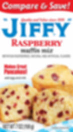Thumbnail: JIFFY Raspberry Muffin Mix 7 OZ Box