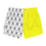 ROSNER CARNEGIE KZN® FY-KZN-M-SW-T-1000-1 MONO MENS SWIM TRUNKS - YELLOW