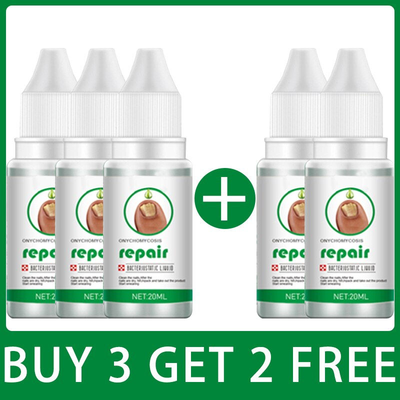 Thumbnail: Nail Fungus Treatment Serum Toe Fungal Repair Products Hand Foot Care Removal G