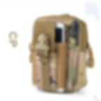 Thumbnail: Men Tactical Molle Pouch Belt Waist Pack Bag Small Pocket Military Waist Pack R