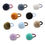 Miniaturbild: 10pcs/set Multicolor Hair Bands Cute Furry Ball Elastic Hair Ties For Children 