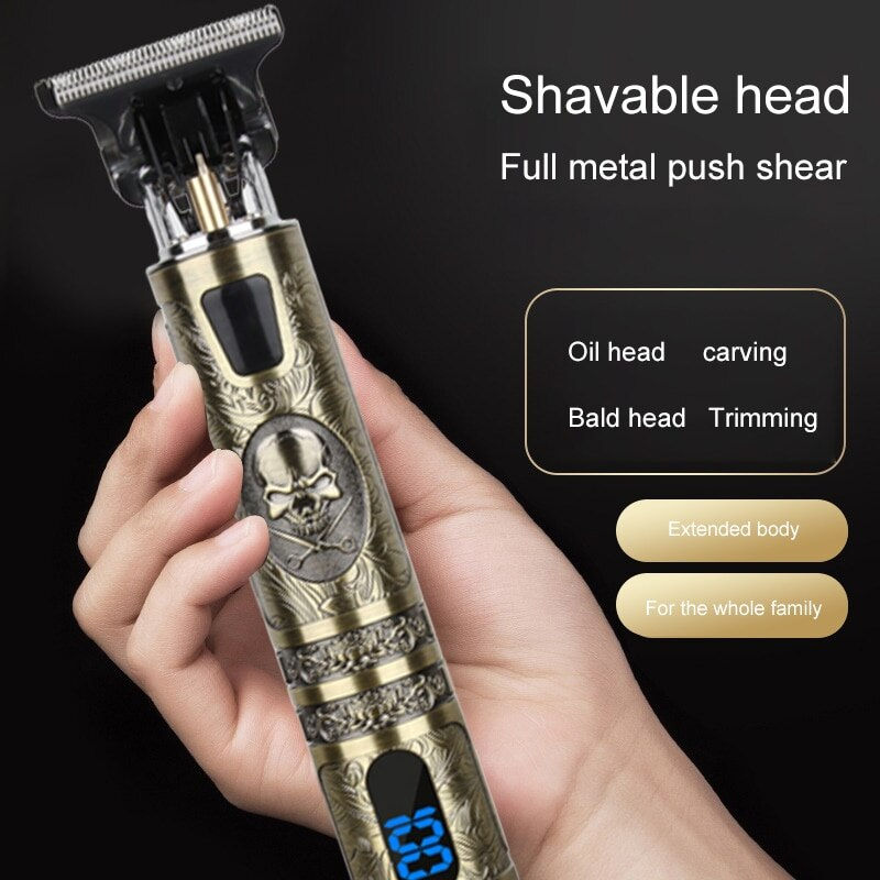 Thumbnail: Rechargeable New Hair Clipper Man Shaver Trimmer For Men USB Electric Hair Cutt