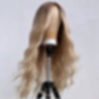 Miniature : Preplucked 26 Inch Long Ombre Highlight Ash Blonde Body Wave 13*6 Lace Wig For 
