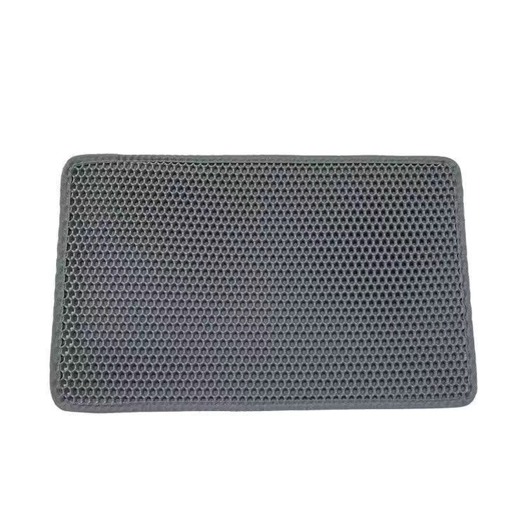 Thumbnail: Waterproof EVA Double Layer Cat Litter Box Mat Non-slip Sand Cat Pad Washable B