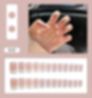 Thumbnail: 24Pcs Oval Head False Nails Pink Almond Artificial Fake Nails With Glue Full Co
