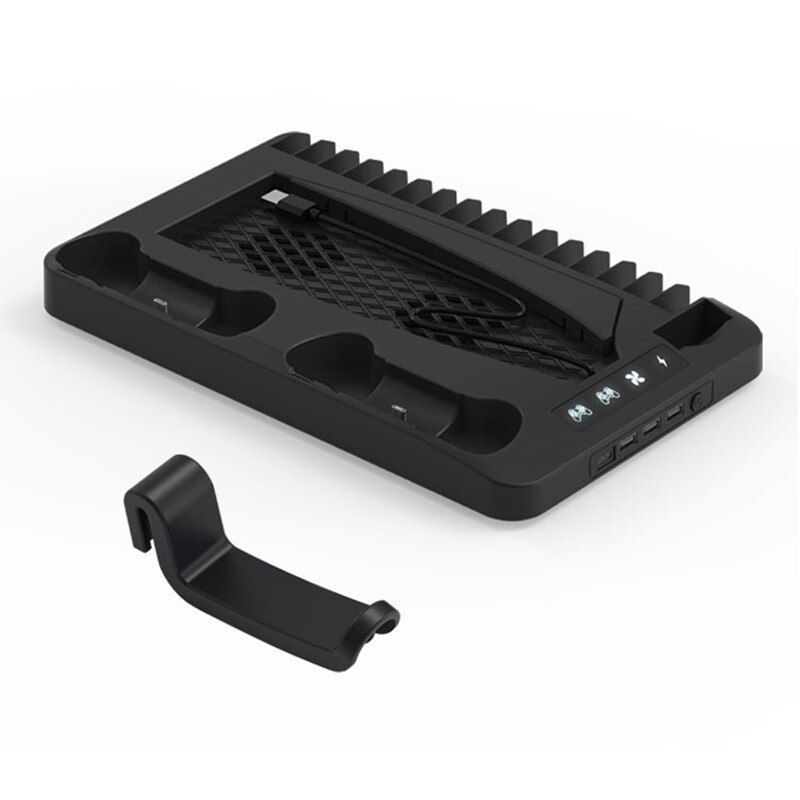 YLW P58 P5 Stand Cooling Station With RGB Light Cooling Fan Dual Controllers Ch