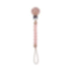 Miniaturbild: Beech Silicone Chew Beads Pacifier Clips Dummy Chain Newborn Soother Clips Nipp